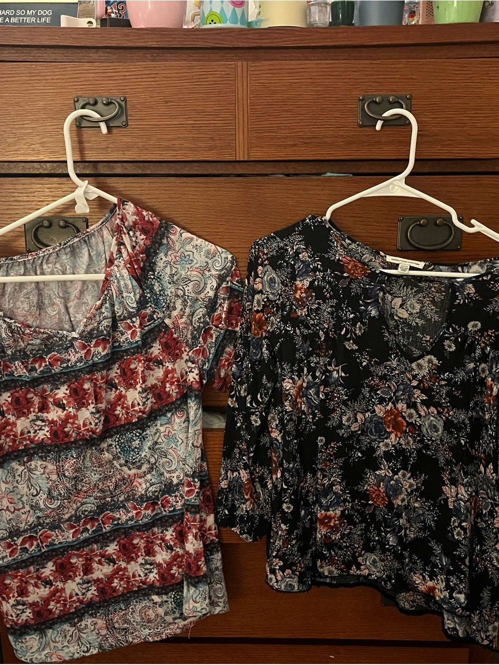 TWO WOMEN’S Tops